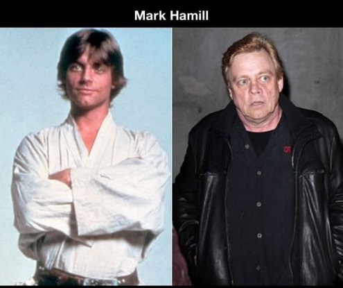 ex Luke Skywalker della saga di Star Wars