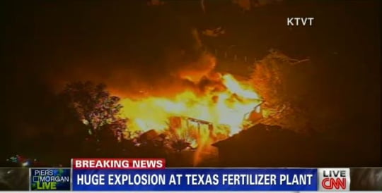 esplosione texas