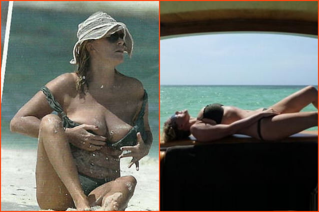 Paola Ferrari nuda