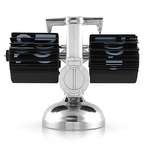 CasaNet-Meraviglio-Design-Orologio-da-Tavolo-Digitale-Stare-in-Piedi-Retro-Moderno-Metallo-Cambia-Pagina-Automatico-Singolo-Ottima-Decorazione-0-1