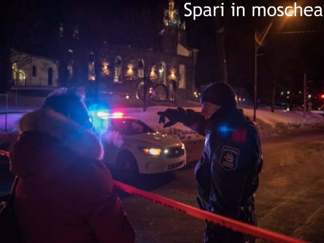 Canada spari moschea