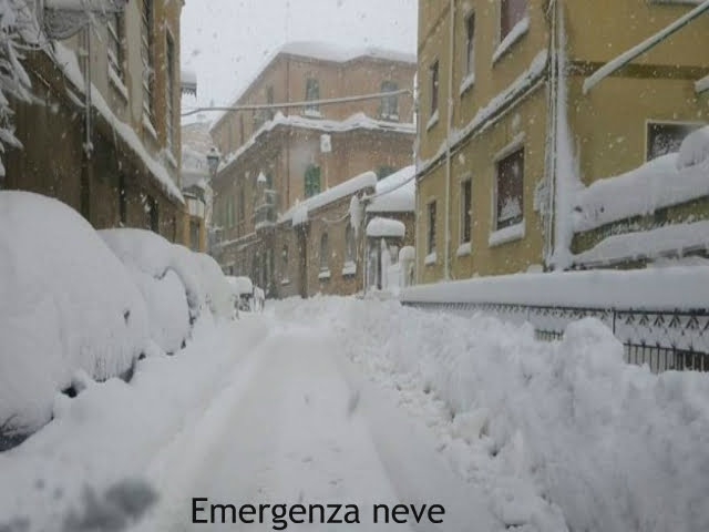 Maltempo un morto in Puglia, Abruzzo senza luce