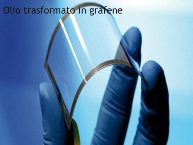 Graphair come trasformare l'olio da cucina in grafene