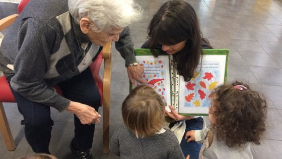 Piacenza asilo per bambini e anziani. Età dai 3 ai 90 anni