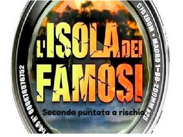 isola dei famosi seconda puntata a rischio