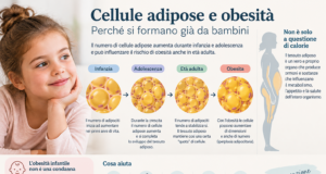 Cellule adipose e obesità: perché i primi anni di vita possono influenzare il peso da adulti