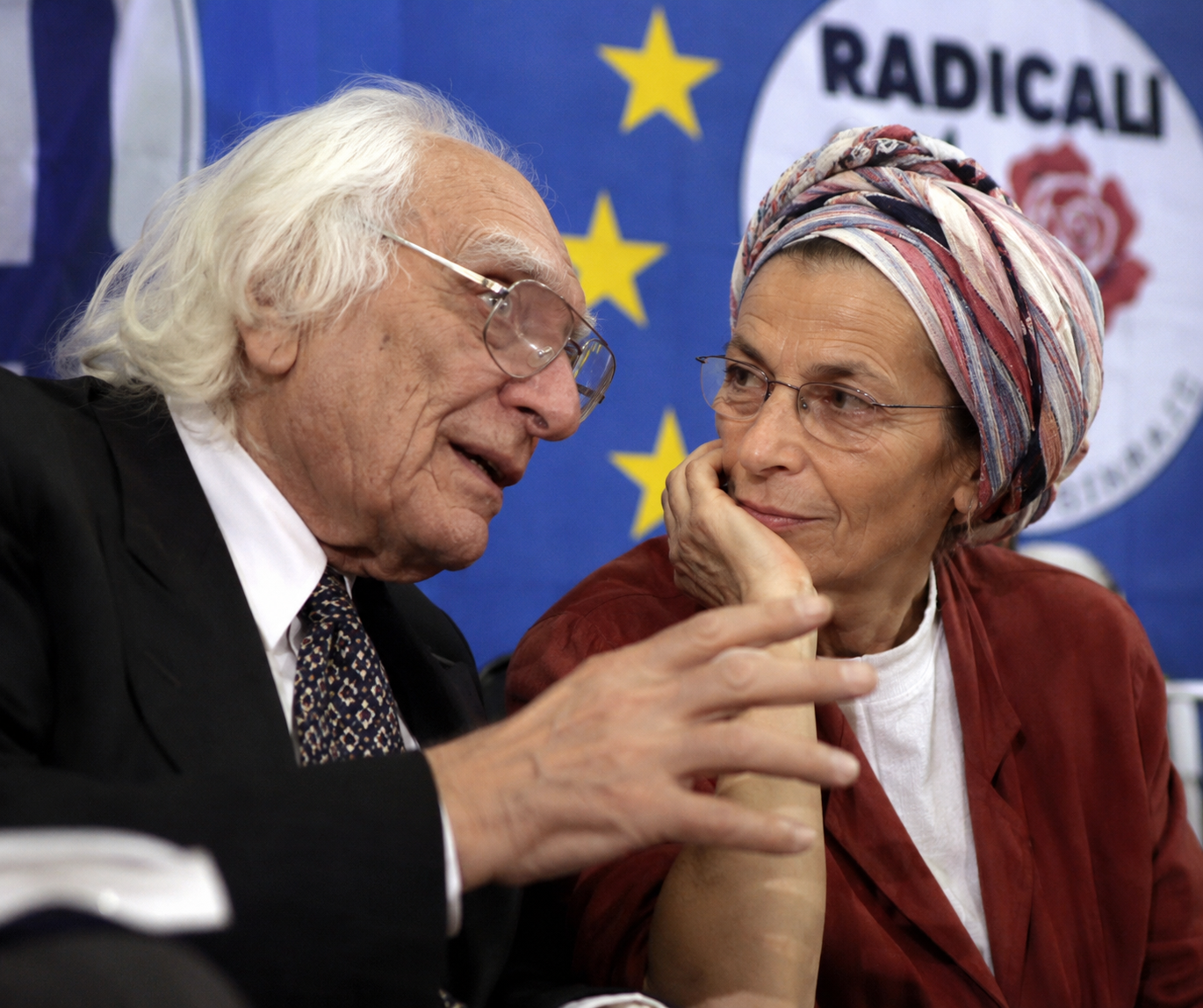 Emma Bonino e Marco Pannella