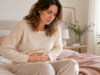 Donna con dolore pelvico causato dall’adenomiosi